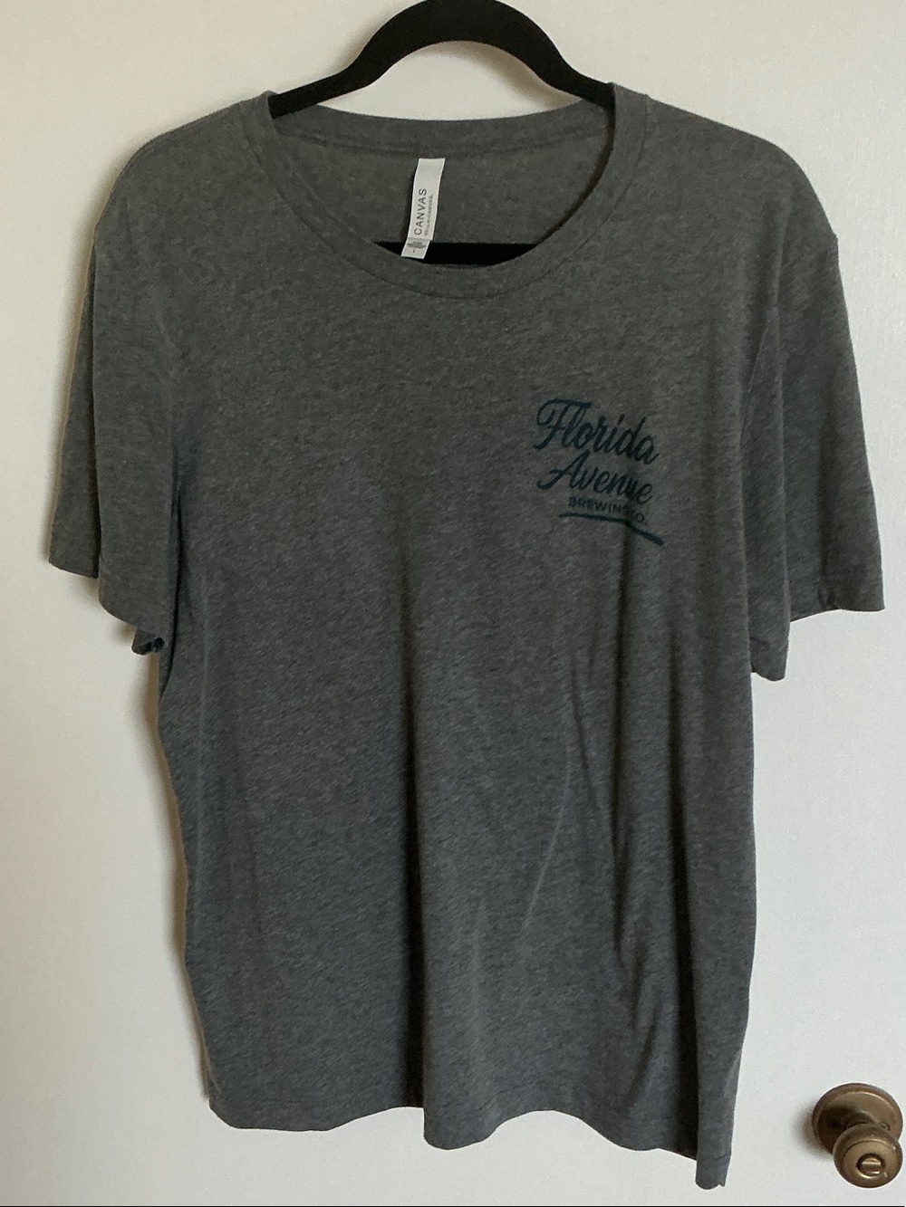 Unisex Florida Avenue Brewery Gray T-Shirt